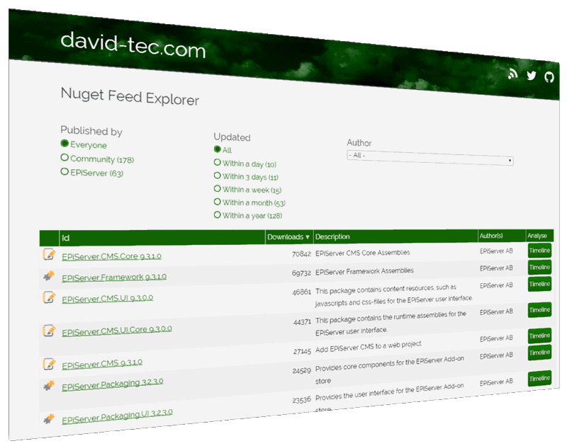 Episerver Nuget Package Explorer