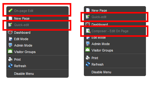 Context Menu